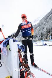 18.01.2023, Antholz, Italy (ITA): Roman Rees (GER) - IBU World Cup Biathlon, training, Antholz (ITA). www.nordicfocus.com. © Manzoni/NordicFocus. Every downloaded picture is fee-liable.