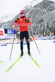 18.01.2023, Antholz, Italy (ITA): Niklas Hartweg (SUI) - IBU World Cup Biathlon, training, Antholz (ITA). www.nordicfocus.com. © Manzoni/NordicFocus. Every downloaded picture is fee-liable.