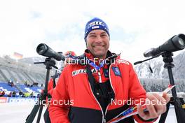 18.01.2023, Antholz, Italy (ITA): Ludwig Gredler (AUT), coach Team Austria - IBU World Cup Biathlon, training, Antholz (ITA). www.nordicfocus.com. © Manzoni/NordicFocus. Every downloaded picture is fee-liable.