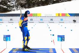 18.01.2023, Antholz, Italy (ITA): Peppe Femling (SWE) - IBU World Cup Biathlon, training, Antholz (ITA). www.nordicfocus.com. © Manzoni/NordicFocus. Every downloaded picture is fee-liable.