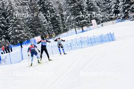 18.01.2023, Antholz, Italy (ITA): Undefined technicians competes - IBU World Cup Biathlon, training, Antholz (ITA). www.nordicfocus.com. © Manzoni/NordicFocus. Every downloaded picture is fee-liable.