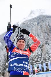 18.01.2023, Antholz, Italy (ITA): Quentin Fillon Maillet (FRA) - IBU World Cup Biathlon, training, Antholz (ITA). www.nordicfocus.com. © Manzoni/NordicFocus. Every downloaded picture is fee-liable.