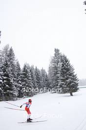 17.01.2023, Antholz, Italy (ITA): Emily Dickson (CAN) - IBU World Cup Biathlon, training, Antholz (ITA). www.nordicfocus.com. © Manzoni/NordicFocus. Every downloaded picture is fee-liable.