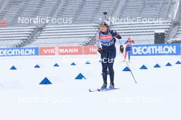 17.01.2023, Antholz, Italy (ITA): Kelsey Joan Dickinson (USA) - IBU World Cup Biathlon, training, Antholz (ITA). www.nordicfocus.com. © Manzoni/NordicFocus. Every downloaded picture is fee-liable.