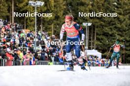 05.03.2023, Nove Mesto, Czech Republic (CZE): Kelsey Joan Dickinson (USA) - IBU World Cup Biathlon, mixed relay, Nove Mesto (CZE). www.nordicfocus.com. © Manzoni/NordicFocus. Every downloaded picture is fee-liable.