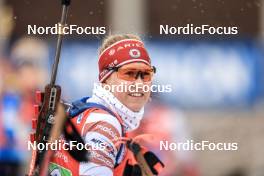 05.03.2023, Nove Mesto, Czech Republic (CZE): Kelsey Joan Dickinson (USA) - IBU World Cup Biathlon, mixed relay, Nove Mesto (CZE). www.nordicfocus.com. © Manzoni/NordicFocus. Every downloaded picture is fee-liable.