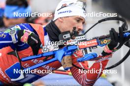 05.03.2023, Nove Mesto, Czech Republic (CZE): Fabien Claude (FRA) - IBU World Cup Biathlon, mixed relay, Nove Mesto (CZE). www.nordicfocus.com. © Manzoni/NordicFocus. Every downloaded picture is fee-liable.