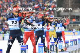 04.03.2023, Nove Mesto, Czech Republic (CZE): Benedikt Doll (GER) - IBU World Cup Biathlon, pursuit men, Nove Mesto (CZE). www.nordicfocus.com. © Manzoni/NordicFocus. Every downloaded picture is fee-liable.