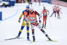 05.03.2023, Nove Mesto, Czech Republic (CZE): Andrejs Rastorgujevs (LAT) - IBU World Cup Biathlon, single mixed relay, Nove Mesto (CZE). www.nordicfocus.com. © Manzoni/NordicFocus. Every downloaded picture is fee-liable.