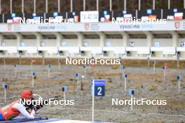 05.03.2023, Nove Mesto, Czech Republic (CZE): Niklas Hartweg (SUI) - IBU World Cup Biathlon, single mixed relay, Nove Mesto (CZE). www.nordicfocus.com. © Manzoni/NordicFocus. Every downloaded picture is fee-liable.