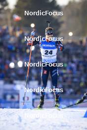 02.03.2023, Nove Mesto, Czech Republic (CZE): Endre Stroemsheim (NOR) - IBU World Cup Biathlon, sprint men, Nove Mesto (CZE). www.nordicfocus.com. © Manzoni/NordicFocus. Every downloaded picture is fee-liable.
