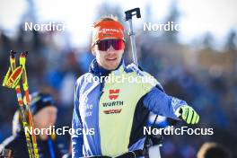 02.03.2023, Nove Mesto, Czech Republic (CZE): Johannes Kuehn (GER) - IBU World Cup Biathlon, sprint men, Nove Mesto (CZE). www.nordicfocus.com. © Manzoni/NordicFocus. Every downloaded picture is fee-liable.