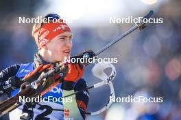 02.03.2023, Nove Mesto, Czech Republic (CZE): Benedikt Doll (GER) - IBU World Cup Biathlon, sprint men, Nove Mesto (CZE). www.nordicfocus.com. © Manzoni/NordicFocus. Every downloaded picture is fee-liable.
