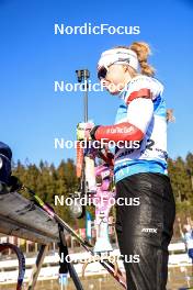 03.03.2023, Nove Mesto, Czech Republic (CZE): Marketa Davidova (CZE) - IBU World Cup Biathlon, sprint women, Nove Mesto (CZE). www.nordicfocus.com. © Manzoni/NordicFocus. Every downloaded picture is fee-liable.