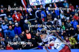 03.03.2023, Nove Mesto, Czech Republic (CZE): Anna Gandler (AUT) - IBU World Cup Biathlon, sprint women, Nove Mesto (CZE). www.nordicfocus.com. © Manzoni/NordicFocus. Every downloaded picture is fee-liable.