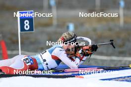 03.03.2023, Nove Mesto, Czech Republic (CZE): Amy Baserga (SUI) - IBU World Cup Biathlon, sprint women, Nove Mesto (CZE). www.nordicfocus.com. © Manzoni/NordicFocus. Every downloaded picture is fee-liable.