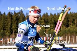 03.03.2023, Nove Mesto, Czech Republic (CZE): Suvi Minkkinen (FIN) - IBU World Cup Biathlon, sprint women, Nove Mesto (CZE). www.nordicfocus.com. © Manzoni/NordicFocus. Every downloaded picture is fee-liable.
