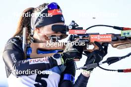 03.03.2023, Nove Mesto, Czech Republic (CZE): Lisa Vittozzi (ITA) - IBU World Cup Biathlon, sprint women, Nove Mesto (CZE). www.nordicfocus.com. © Manzoni/NordicFocus. Every downloaded picture is fee-liable.