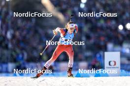 03.03.2023, Nove Mesto, Czech Republic (CZE): Emma Lunder (CAN) - IBU World Cup Biathlon, sprint women, Nove Mesto (CZE). www.nordicfocus.com. © Manzoni/NordicFocus. Every downloaded picture is fee-liable.