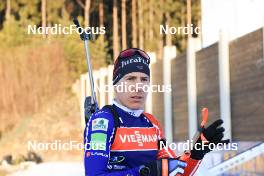 28.02.2023, Nove Mesto, Czech Republic (CZE): Quentin Fillon Maillet (FRA) - IBU World Cup Biathlon, training, Nove Mesto (CZE). www.nordicfocus.com. © Manzoni/NordicFocus. Every downloaded picture is fee-liable.