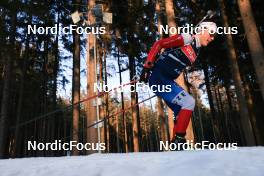 28.02.2023, Nove Mesto, Czech Republic (CZE): Jakub Stvrtecky (CZE) - IBU World Cup Biathlon, training, Nove Mesto (CZE). www.nordicfocus.com. © Manzoni/NordicFocus. Every downloaded picture is fee-liable.