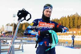28.02.2023, Nove Mesto, Czech Republic (CZE): Sturla Holm Laegreid (NOR) - IBU World Cup Biathlon, training, Nove Mesto (CZE). www.nordicfocus.com. © Manzoni/NordicFocus. Every downloaded picture is fee-liable.