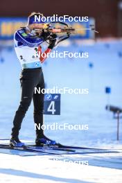 09.03.2023, Oestersund, Sweden, (SWE): Antonin Guigonnat (FRA) - IBU World Cup Biathlon, individual men, Oestersund (SWE). www.nordicfocus.com. © Manzoni/NordicFocus. Every downloaded picture is fee-liable.