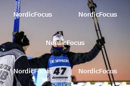 09.03.2023, Oestersund, Sweden, (SWE): Eric Perrot (FRA) - IBU World Cup Biathlon, individual men, Oestersund (SWE). www.nordicfocus.com. © Manzoni/NordicFocus. Every downloaded picture is fee-liable.