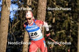 09.03.2023, Oestersund, Sweden, (SWE): Christian Gow (CAN) - IBU World Cup Biathlon, individual men, Oestersund (SWE). www.nordicfocus.com. © Manzoni/NordicFocus. Every downloaded picture is fee-liable.