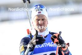 09.03.2023, Oestersund, Sweden, (SWE): Johannes Dale (NOR) - IBU World Cup Biathlon, individual men, Oestersund (SWE). www.nordicfocus.com. © Manzoni/NordicFocus. Every downloaded picture is fee-liable.