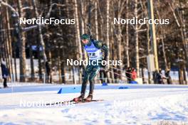 09.03.2023, Oestersund, Sweden, (SWE): Karol Dombrovski (LTU) - IBU World Cup Biathlon, individual men, Oestersund (SWE). www.nordicfocus.com. © Manzoni/NordicFocus. Every downloaded picture is fee-liable.