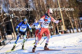 09.03.2023, Oestersund, Sweden, (SWE): Adam Runnalls (CAN) - IBU World Cup Biathlon, individual men, Oestersund (SWE). www.nordicfocus.com. © Manzoni/NordicFocus. Every downloaded picture is fee-liable.