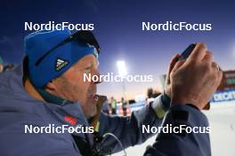 09.03.2023, Oestersund, Sweden, (SWE): Uros Velepec (SLO), coach Team Germany - IBU World Cup Biathlon, individual men, Oestersund (SWE). www.nordicfocus.com. © Manzoni/NordicFocus. Every downloaded picture is fee-liable.