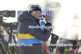 09.03.2023, Oestersund, Sweden, (SWE): Jean-Marc Chabloz (SUI), coach Team Sweden - IBU World Cup Biathlon, individual men, Oestersund (SWE). www.nordicfocus.com. © Manzoni/NordicFocus. Every downloaded picture is fee-liable.