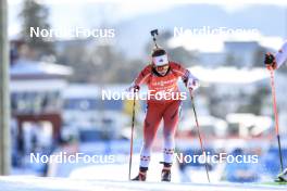 09.03.2023, Oestersund, Sweden, (SWE): Emily Dickson (CAN) - IBU World Cup Biathlon, individual women, Oestersund (SWE). www.nordicfocus.com. © Manzoni/NordicFocus. Every downloaded picture is fee-liable.
