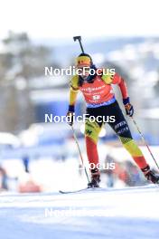 09.03.2023, Oestersund, Sweden, (SWE): Lotte Lie (BEL) - IBU World Cup Biathlon, individual women, Oestersund (SWE). www.nordicfocus.com. © Manzoni/NordicFocus. Every downloaded picture is fee-liable.