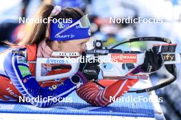 09.03.2023, Oestersund, Sweden, (SWE): Anais Chevalier-Bouchet (FRA) - IBU World Cup Biathlon, individual women, Oestersund (SWE). www.nordicfocus.com. © Manzoni/NordicFocus. Every downloaded picture is fee-liable.
