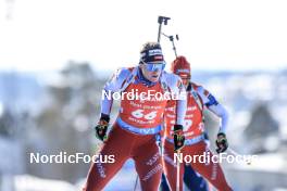 09.03.2023, Oestersund, Sweden, (SWE): Amy Baserga (SUI) - IBU World Cup Biathlon, individual women, Oestersund (SWE). www.nordicfocus.com. © Manzoni/NordicFocus. Every downloaded picture is fee-liable.