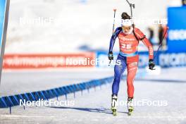 09.03.2023, Oestersund, Sweden, (SWE): Lou Jeanmonnot (FRA) - IBU World Cup Biathlon, individual women, Oestersund (SWE). www.nordicfocus.com. © Manzoni/NordicFocus. Every downloaded picture is fee-liable.