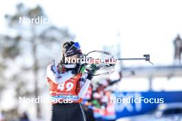09.03.2023, Oestersund, Sweden, (SWE): Aita Gasparin (SUI) - IBU World Cup Biathlon, individual women, Oestersund (SWE). www.nordicfocus.com. © Manzoni/NordicFocus. Every downloaded picture is fee-liable.