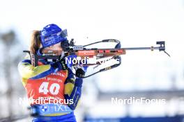 09.03.2023, Oestersund, Sweden, (SWE): Mona Brorsson (SWE) - IBU World Cup Biathlon, individual women, Oestersund (SWE). www.nordicfocus.com. © Manzoni/NordicFocus. Every downloaded picture is fee-liable.