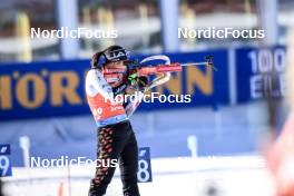 09.03.2023, Oestersund, Sweden, (SWE): Aoi Sato (JPN) - IBU World Cup Biathlon, individual women, Oestersund (SWE). www.nordicfocus.com. © Manzoni/NordicFocus. Every downloaded picture is fee-liable.