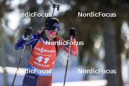 09.03.2023, Oestersund, Sweden, (SWE): Chloe Chevalier (FRA) - IBU World Cup Biathlon, individual women, Oestersund (SWE). www.nordicfocus.com. © Manzoni/NordicFocus. Every downloaded picture is fee-liable.
