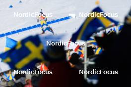 09.03.2023, Oestersund, Sweden, (SWE): Ella Halvarsson (SWE) - IBU World Cup Biathlon, individual women, Oestersund (SWE). www.nordicfocus.com. © Manzoni/NordicFocus. Every downloaded picture is fee-liable.