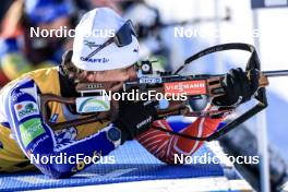 09.03.2023, Oestersund, Sweden, (SWE): Julia Simon (FRA) - IBU World Cup Biathlon, individual women, Oestersund (SWE). www.nordicfocus.com. © Manzoni/NordicFocus. Every downloaded picture is fee-liable.