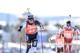 09.03.2023, Oestersund, Sweden, (SWE): Hikaru Fukuda (JPN) - IBU World Cup Biathlon, individual women, Oestersund (SWE). www.nordicfocus.com. © Manzoni/NordicFocus. Every downloaded picture is fee-liable.