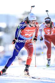 09.03.2023, Oestersund, Sweden, (SWE): Caroline Colombo (FRA) - IBU World Cup Biathlon, individual women, Oestersund (SWE). www.nordicfocus.com. © Manzoni/NordicFocus. Every downloaded picture is fee-liable.