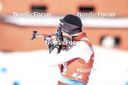 09.03.2023, Oestersund, Sweden, (SWE): Lydia Hiernickel (SUI) - IBU World Cup Biathlon, individual women, Oestersund (SWE). www.nordicfocus.com. © Manzoni/NordicFocus. Every downloaded picture is fee-liable.