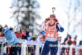 09.03.2023, Oestersund, Sweden, (SWE): Chloe Levins (USA) - IBU World Cup Biathlon, individual women, Oestersund (SWE). www.nordicfocus.com. © Manzoni/NordicFocus. Every downloaded picture is fee-liable.