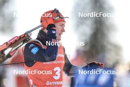 12.03.2023, Oestersund, Sweden, (SWE): Benedikt Doll (GER) - IBU World Cup Biathlon, mass men, Oestersund (SWE). www.nordicfocus.com. © Manzoni/NordicFocus. Every downloaded picture is fee-liable.